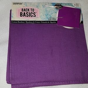 NWOT 3/$10 Purple Bandana